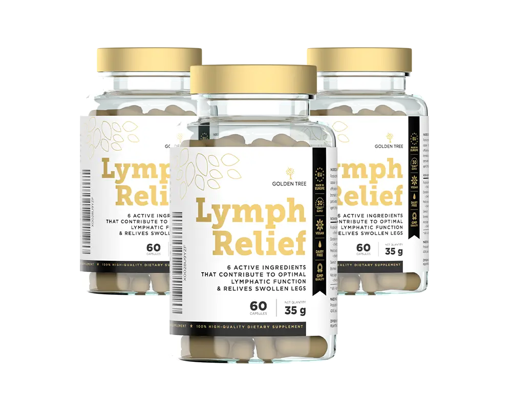 3 bottles Lymph Relief - 90-day bestseller pack